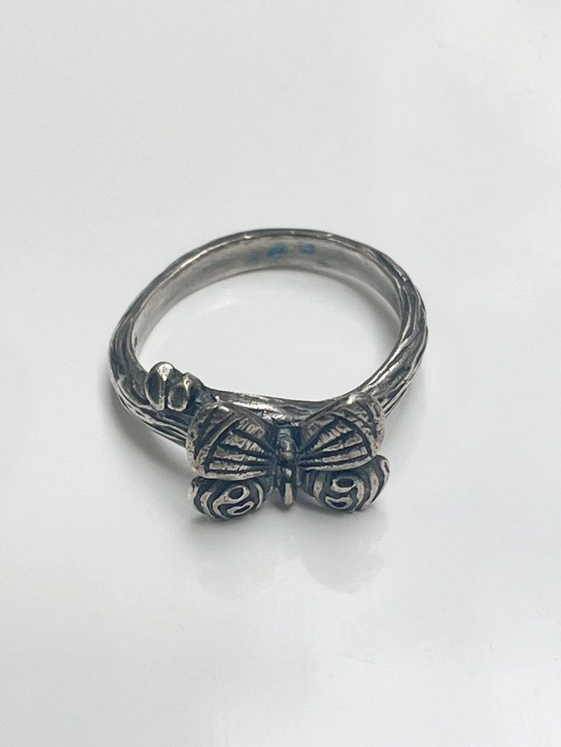 Jean Paul Gaultier Jean Paul Gaultier Butterfly Wing Silver Ring-dmc Size ONE SIZE - 5 Thumbnail