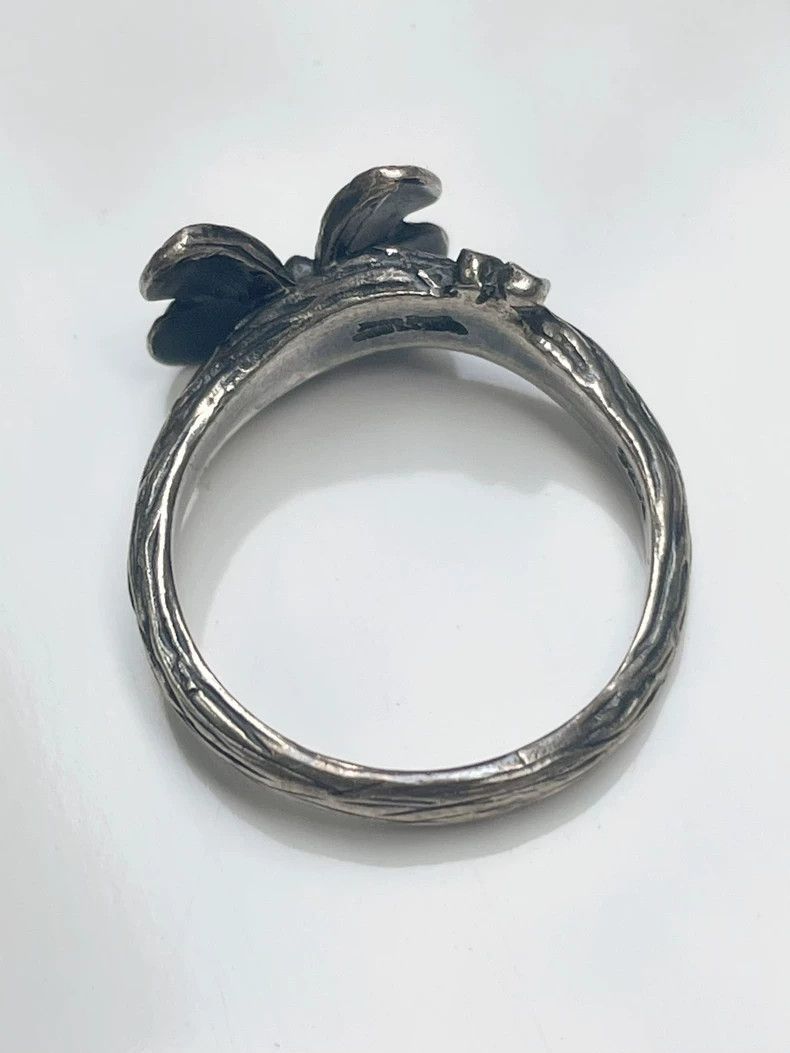 Jean Paul Gaultier Jean Paul Gaultier Butterfly Wing Silver Ring-dmc Size ONE SIZE - 3 Thumbnail