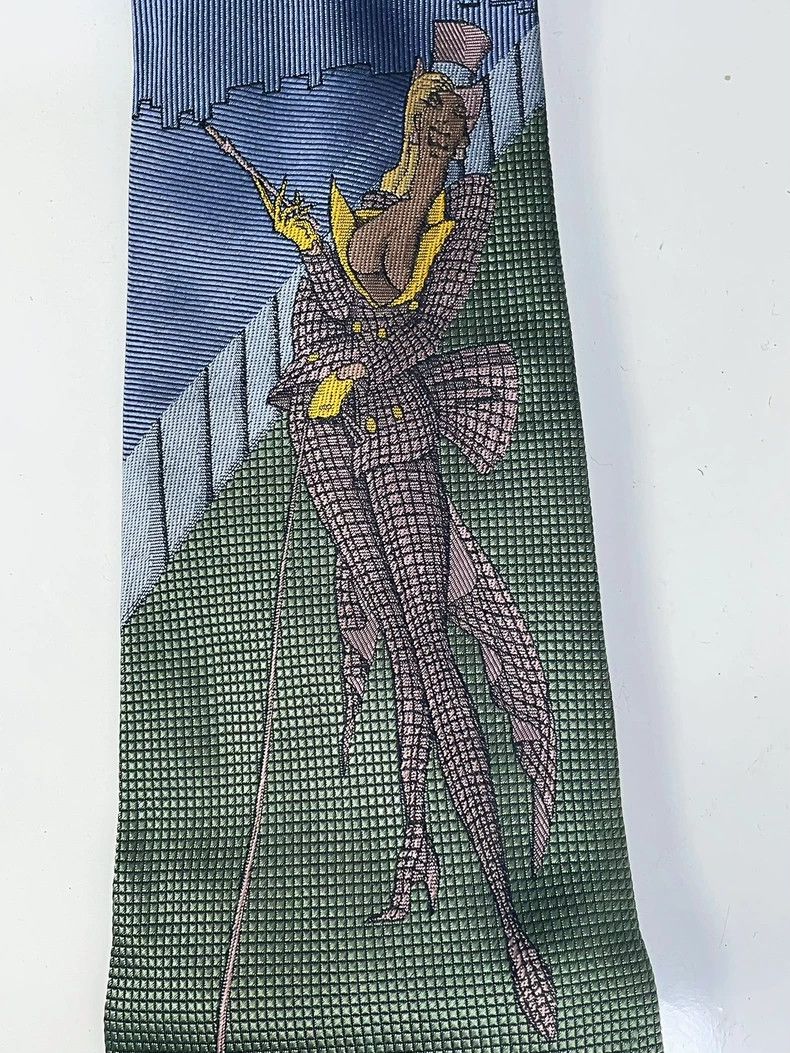 Jean Paul Gaultier Jean Paul Gaultier Cartoon Dog Tie-dmc Size ONE SIZE - 4 Thumbnail