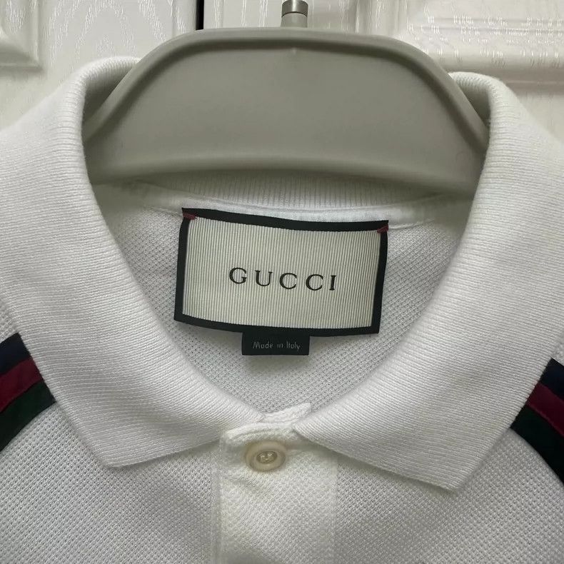 Gucci Gucci Short Sleeve Polo Shirt Size S-dmc Size US S / EU 44-46 / 1 - 2 Thumbnail
