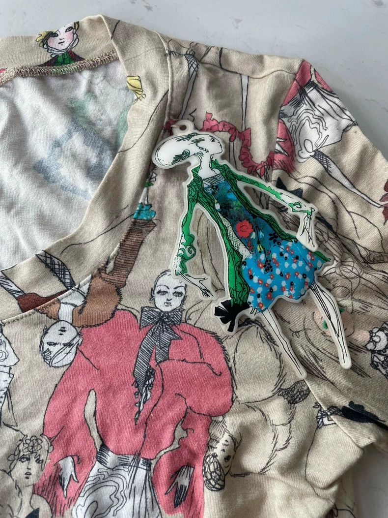 Christian Lacroix Christian Lacroix Long Sleeve Vintage T-Shirt-dmc Size US M / EU 48-50 / 2 - 6 Thumbnail