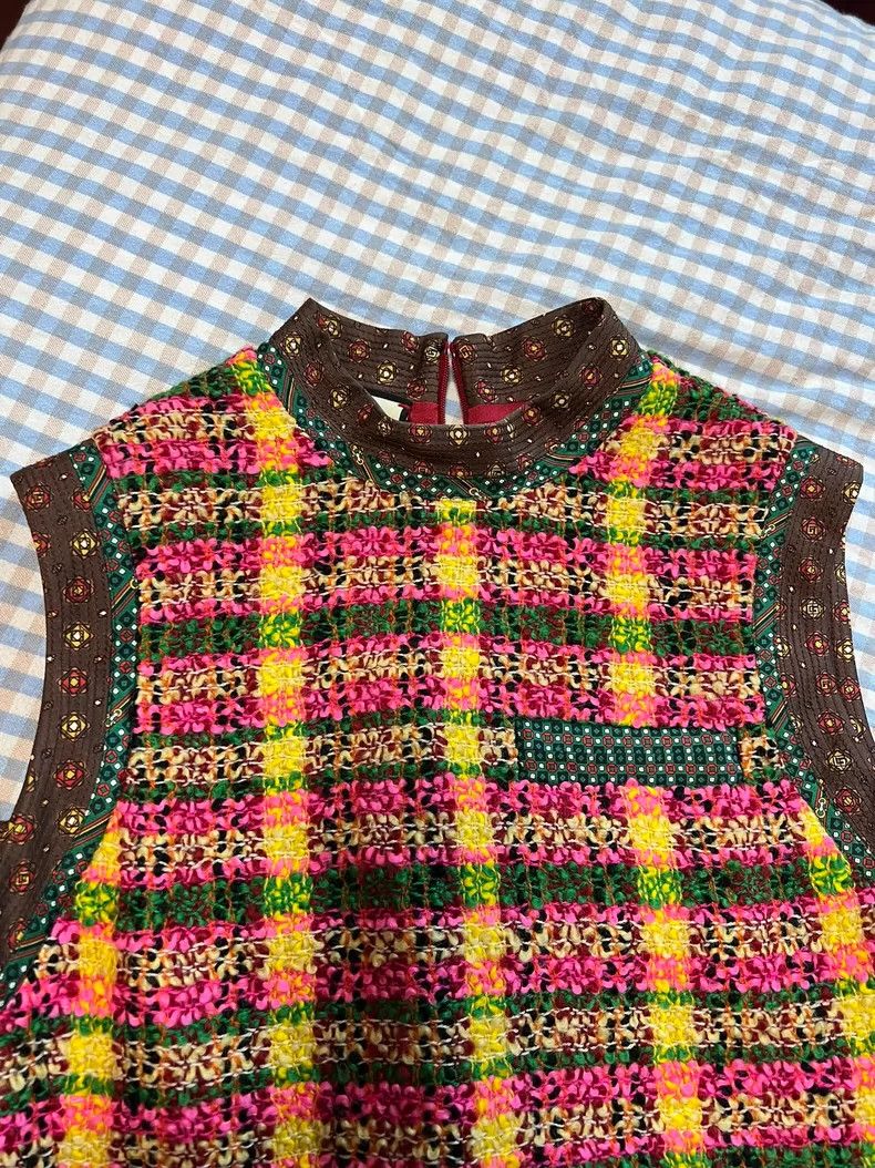 Gucci Sleeveless Wool Dress with Silk Lining-dmc