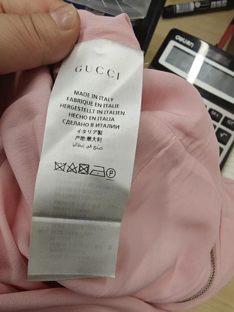 Gucci Pink Dress with Bows by Gucci-dmc Size US 31 - 6 Thumbnail