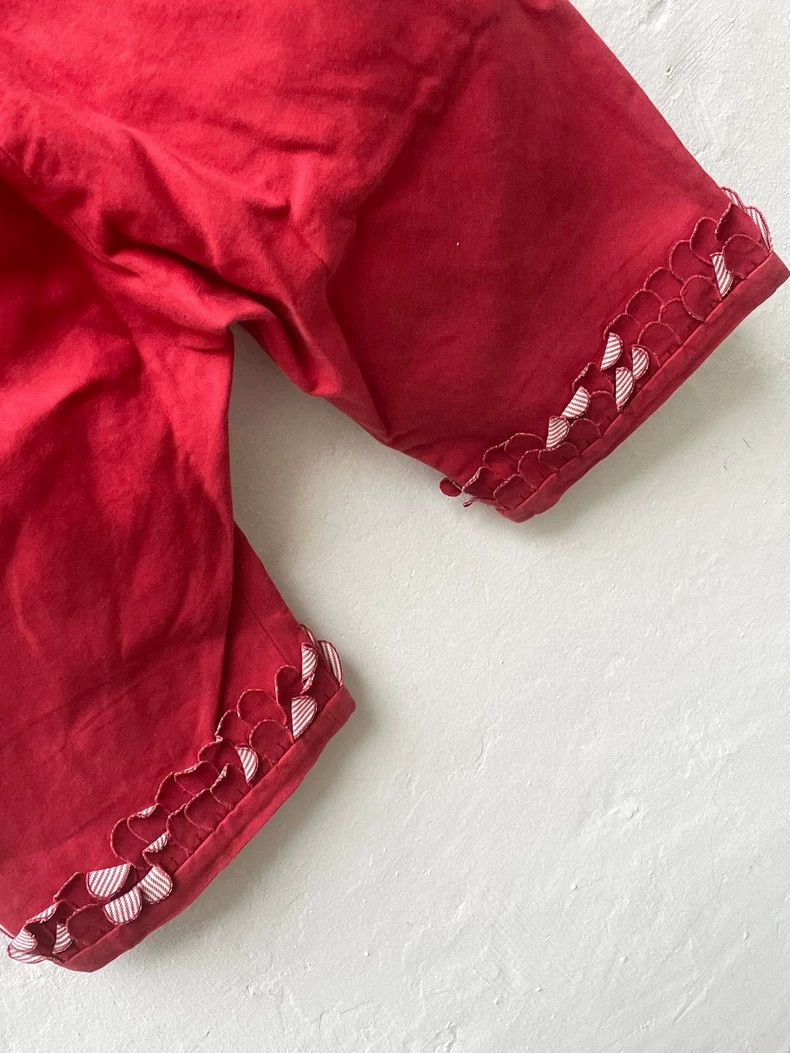 Undercover Red Fish Scale Decorative Shorts-dmc Size US 34 / EU 50 - 7 Thumbnail