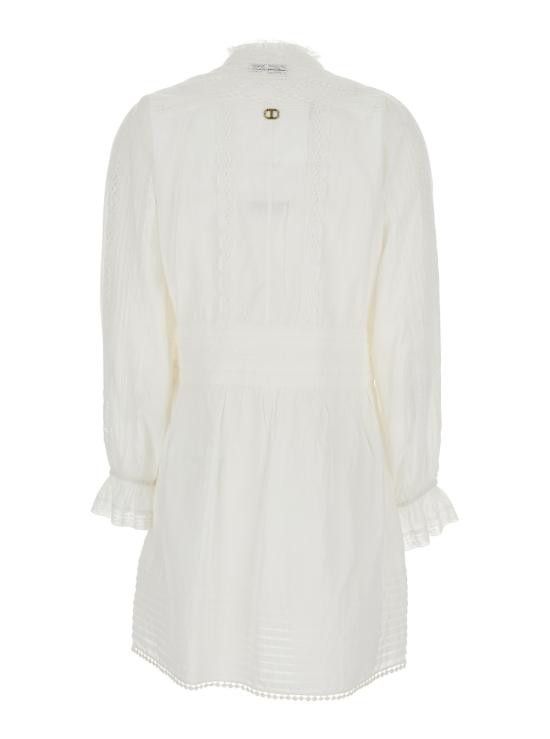 TWINSET TWINSET Women Dresses 251TP238000282 White Size M / US 6-8 / IT 42-44 - 2 Thumbnail
