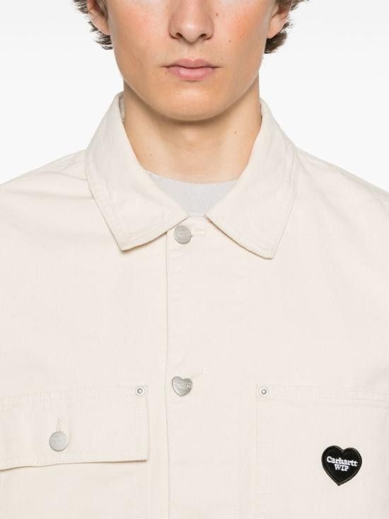 Carhartt Wip CARHARTT WIP Men Coats I034823 Drewe Chore Coat05 02 Beige Size US XL / EU 56 / 4 - 3 Thumbnail
