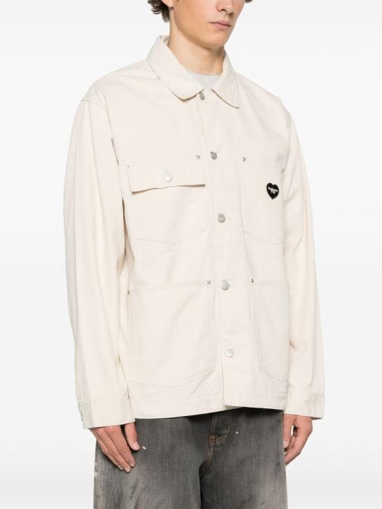 Carhartt Wip CARHARTT WIP Men Coats I034823 Drewe Chore Coat05 02 Beige Size US XL / EU 56 / 4 - 5 Thumbnail