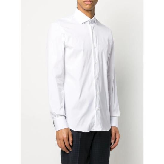 Mazzarelli MAZZARELLI Men Long Tops COMFORT BIANC WHITE Size US M / EU 48-50 / 2 - 4 Thumbnail