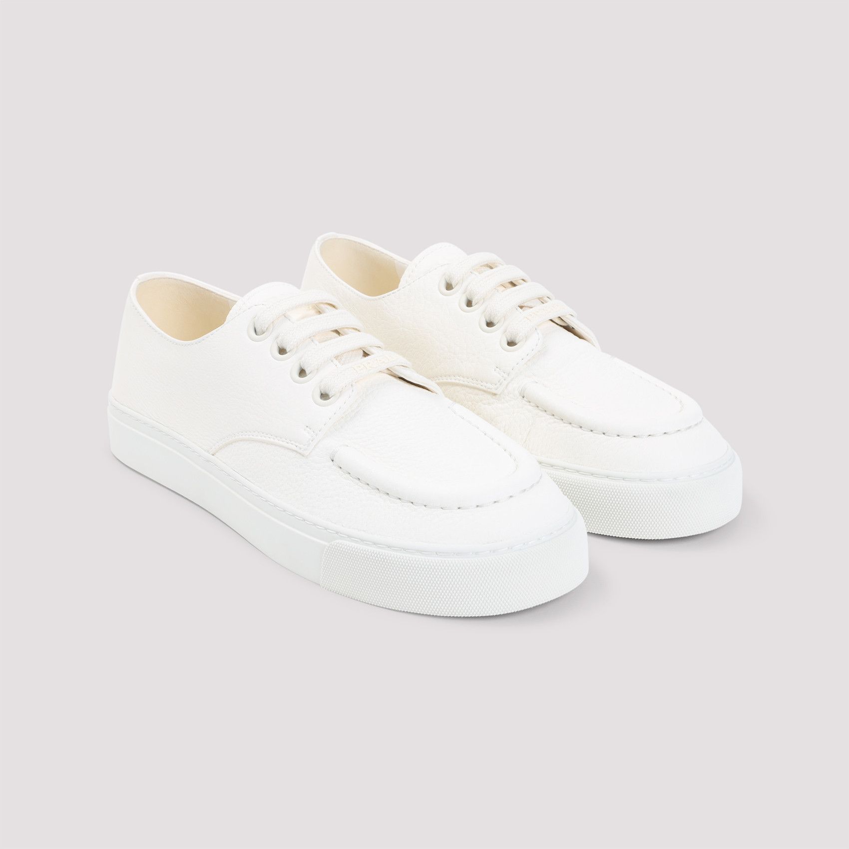 Prada Prada Deer Leather Sneakers Size US 10.5 / EU 43-44 - 3 Thumbnail