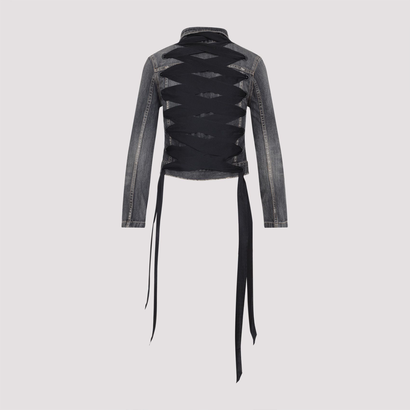 Balenciaga Balenciaga Lace Up Jacket Size S / US 4 / IT 40 - 2 Thumbnail