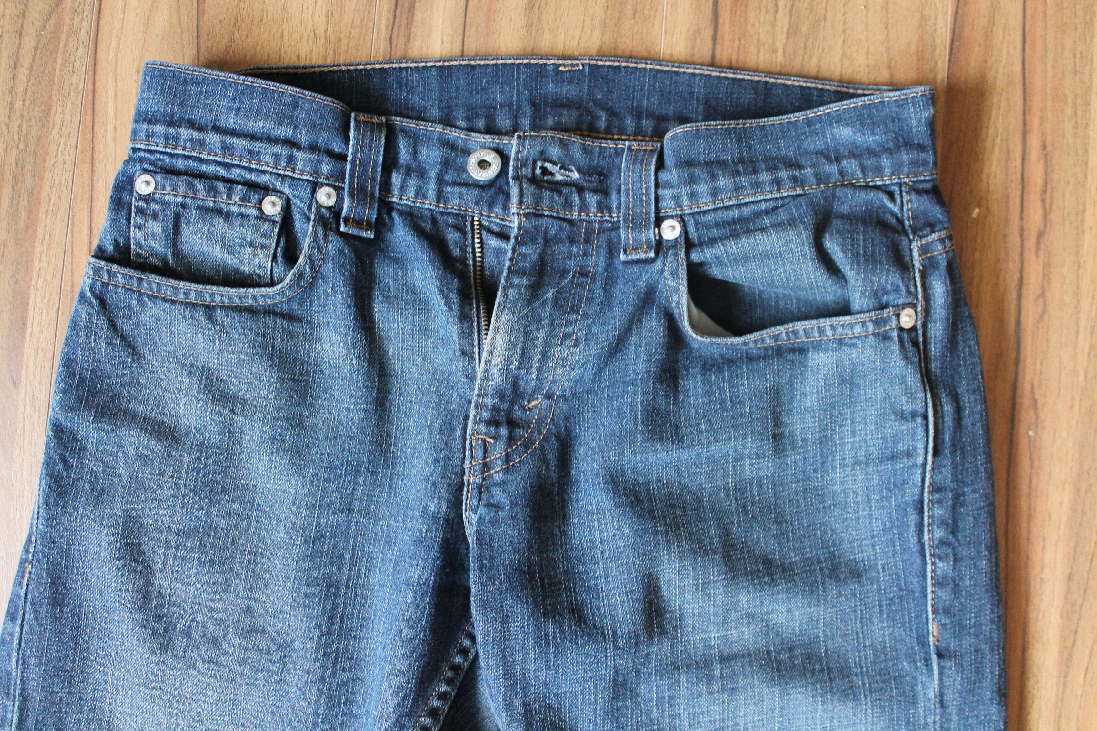 Levi's Navy Blue Levi's 511 Selvedge Denim Jeans (29x30) Size US 29 - 2 Preview