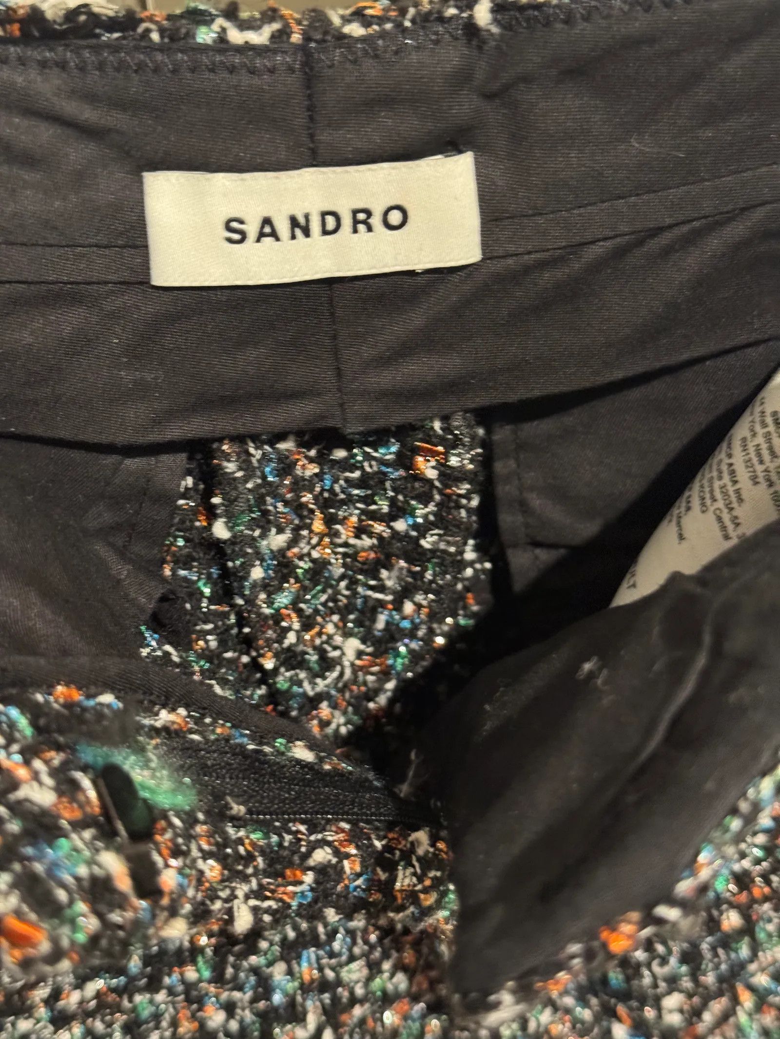 Sandro Sandro Sandro Tweed Shorts Shorts Size 25" / US 0 / IT 36 - 2 Thumbnail