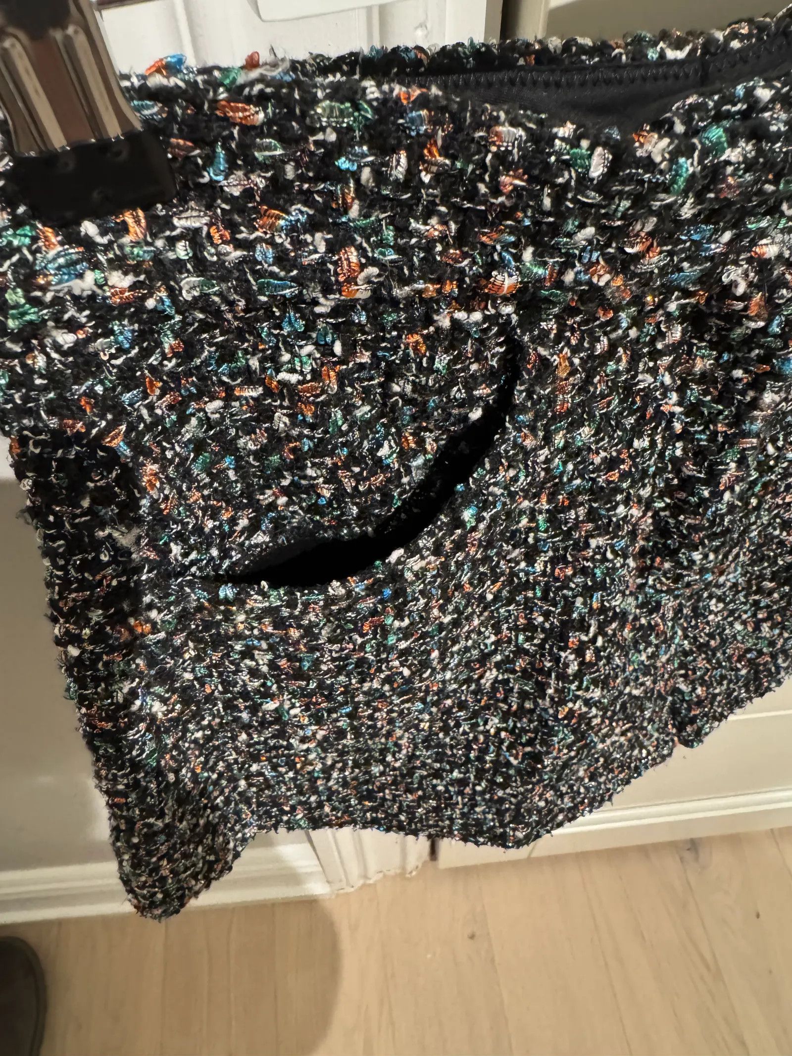 Sandro Sandro Sandro Tweed Shorts Shorts Size 25" / US 0 / IT 36 - 4 Thumbnail