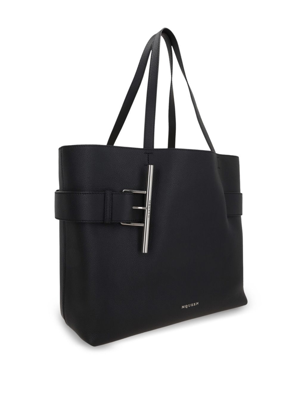 Alexander McQueen T-BAR LEATHER TOTE BAG Size ONE SIZE - 3 Thumbnail