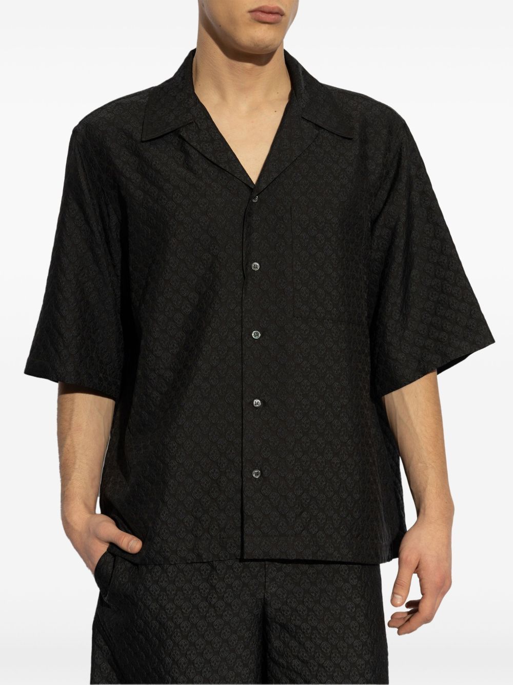 Alexander McQueen SKULL PRINT SHIRT Size US L / EU 52-54 / 3 - 3 Thumbnail