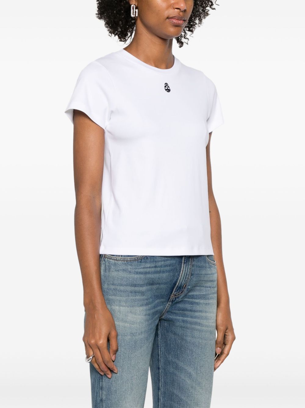 Alexander McQueen SKULL COTTON T-SHIRT Size M / US 6-8 / IT 42-44 - 2 Thumbnail