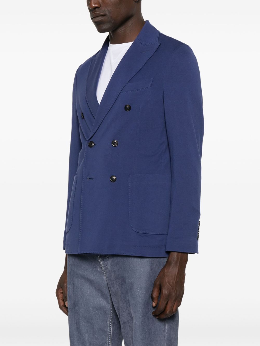 Circolo 1901 COTTON DOUBLE-BREASTED JACKET Size US XXL / EU 58 / 5 - 5 Thumbnail