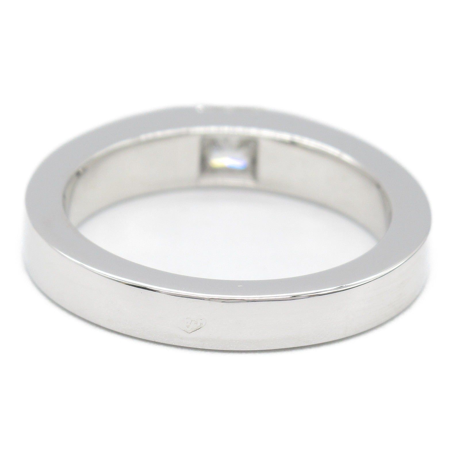Cartier Cartier Tank Ring 1Pd K18Wg (White Gold) Diamond Clear Size ONE SIZE - 3 Thumbnail