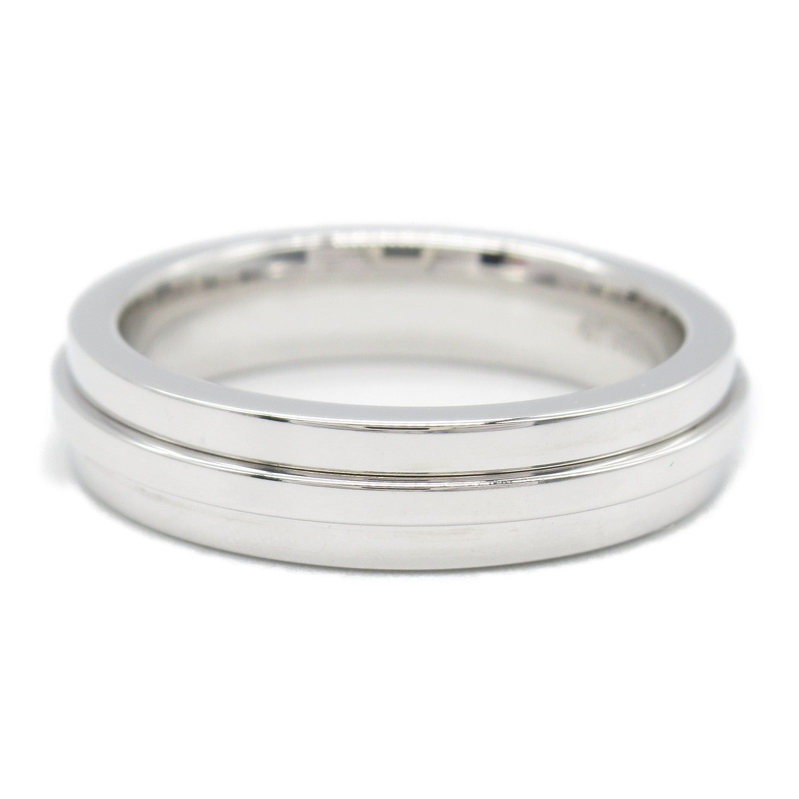 Tiffany & Co. Tiffany Co T-Too Narrow Ring K18Wg (White Gold) Silver Size ONE SIZE - 3 Thumbnail