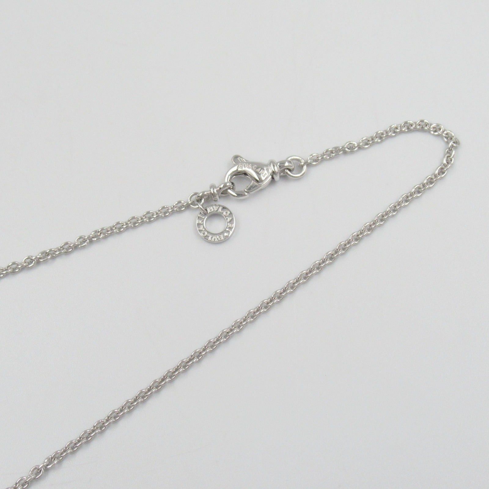 Bvlgari Bvlgari Greek Cross Diamond Necklace K18Wg (White Gold) Clear Size ONE SIZE - 7 Thumbnail