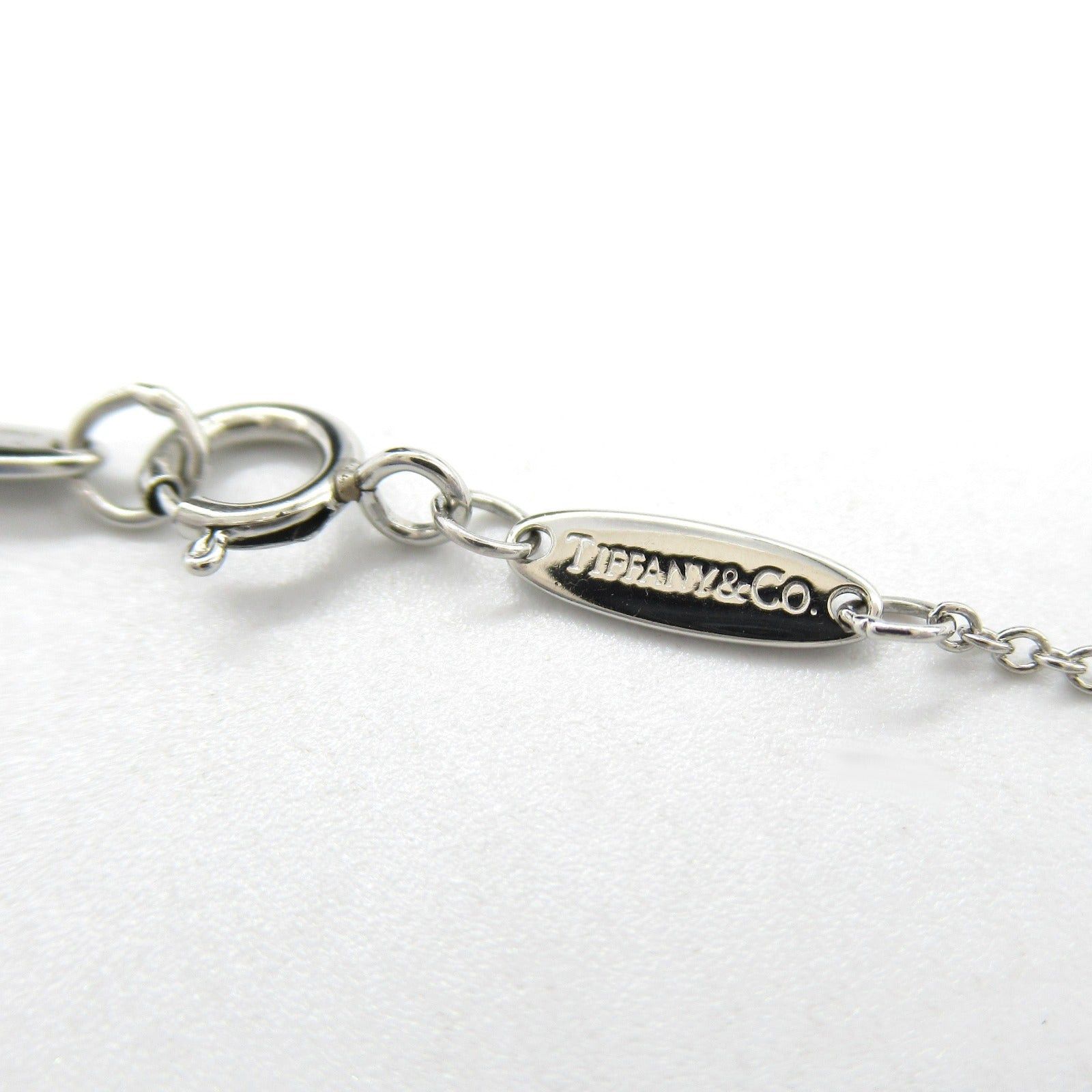 Tiffany & Co. Tiffany Co Elsa Peretti 1P Diamond Necklace Pt950 Platinum Clear Size ONE SIZE - 4 Thumbnail