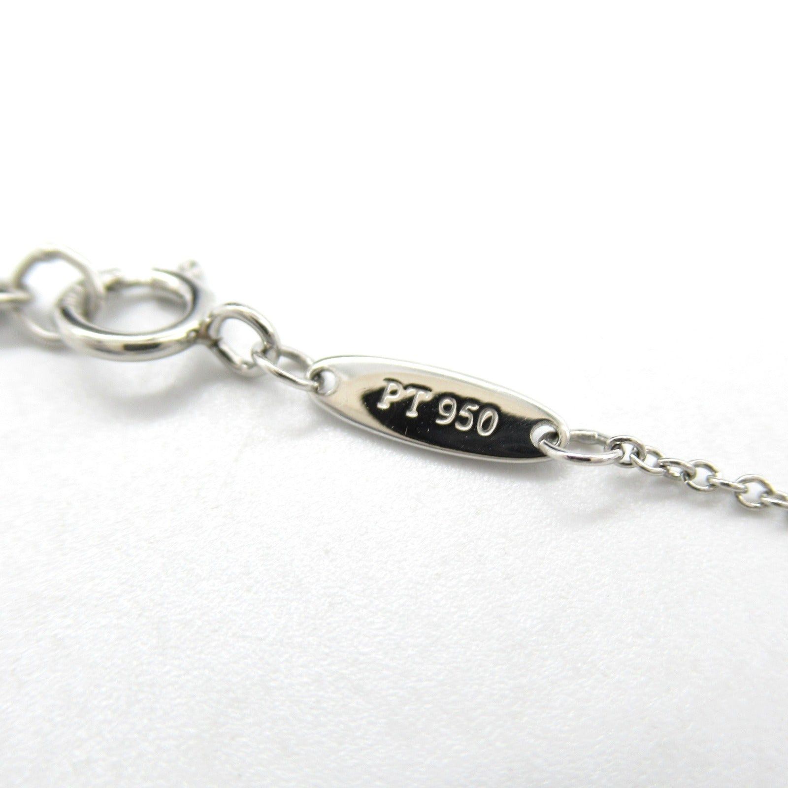 Tiffany & Co. Tiffany Co Elsa Peretti 1P Diamond Necklace Pt950 Platinum Clear Size ONE SIZE - 5 Thumbnail