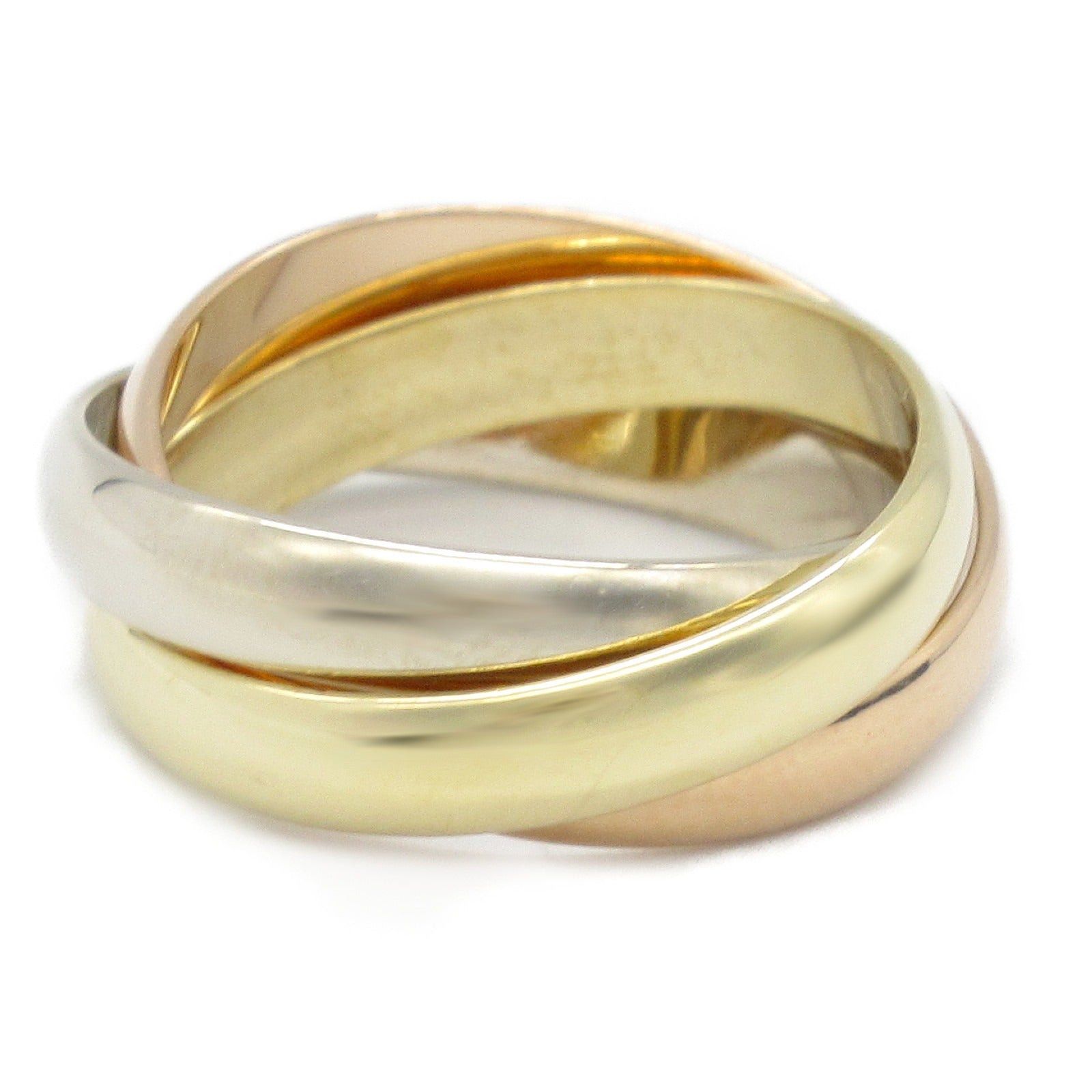 Cartier Cartier Trinity Ring K18 (Yellow Gold) K18Wg (White (Pink Gold Size ONE SIZE - 2 Thumbnail