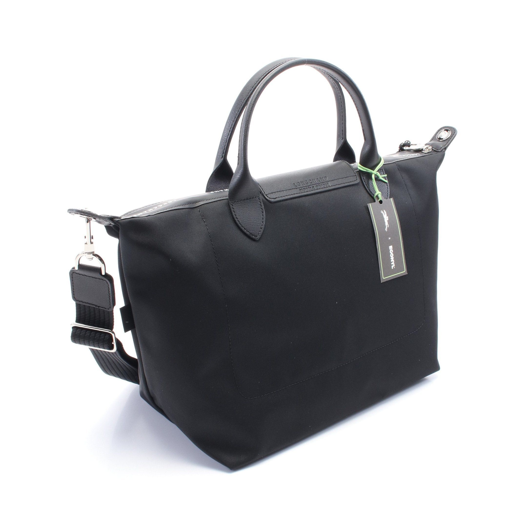Longchamp Longchamp Le Preage Energy L Top Handle Handbag Tote Bag Canvas Leather Black Size ONE SIZE - 2 Thumbnail