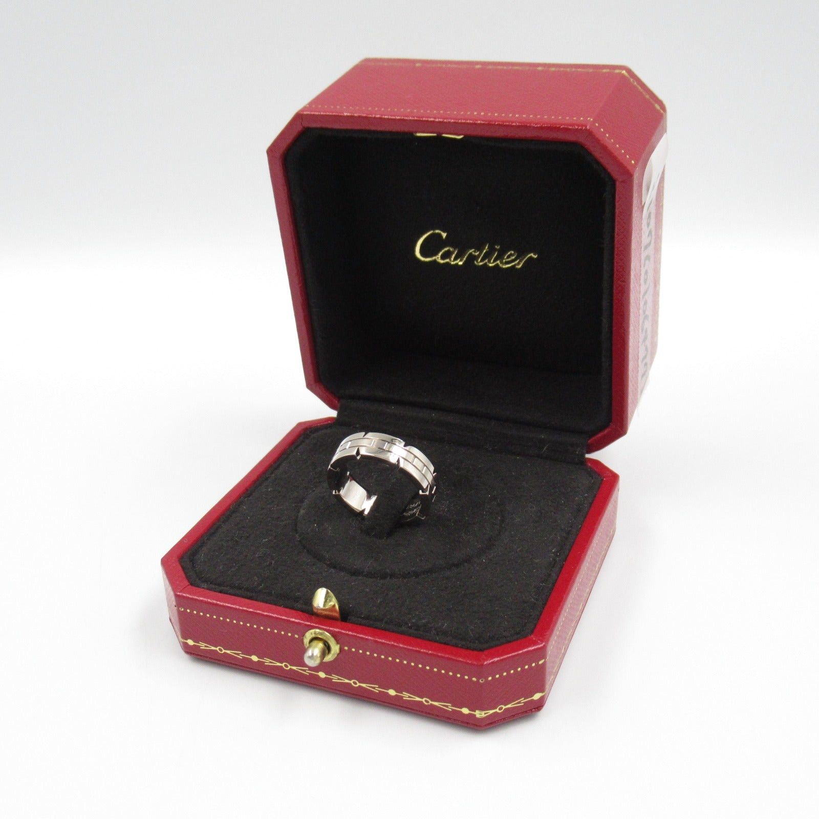 Cartier Cartier Tank Francaise Ring K18Wg (White Gold) Silver Size ONE SIZE - 7 Thumbnail