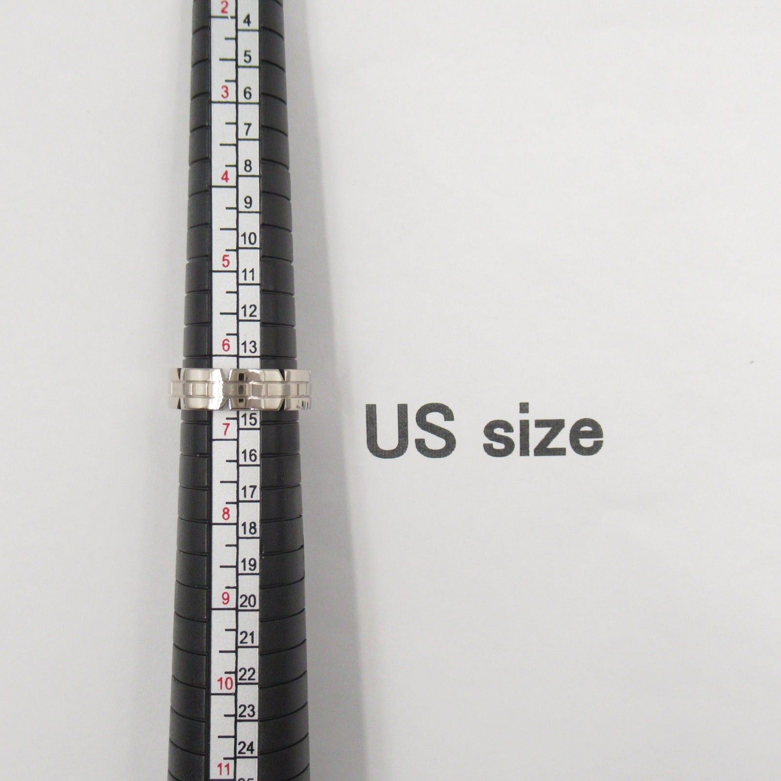 Cartier Cartier Tank Francaise Ring K18Wg (White Gold) Silver Size ONE SIZE - 6 Thumbnail