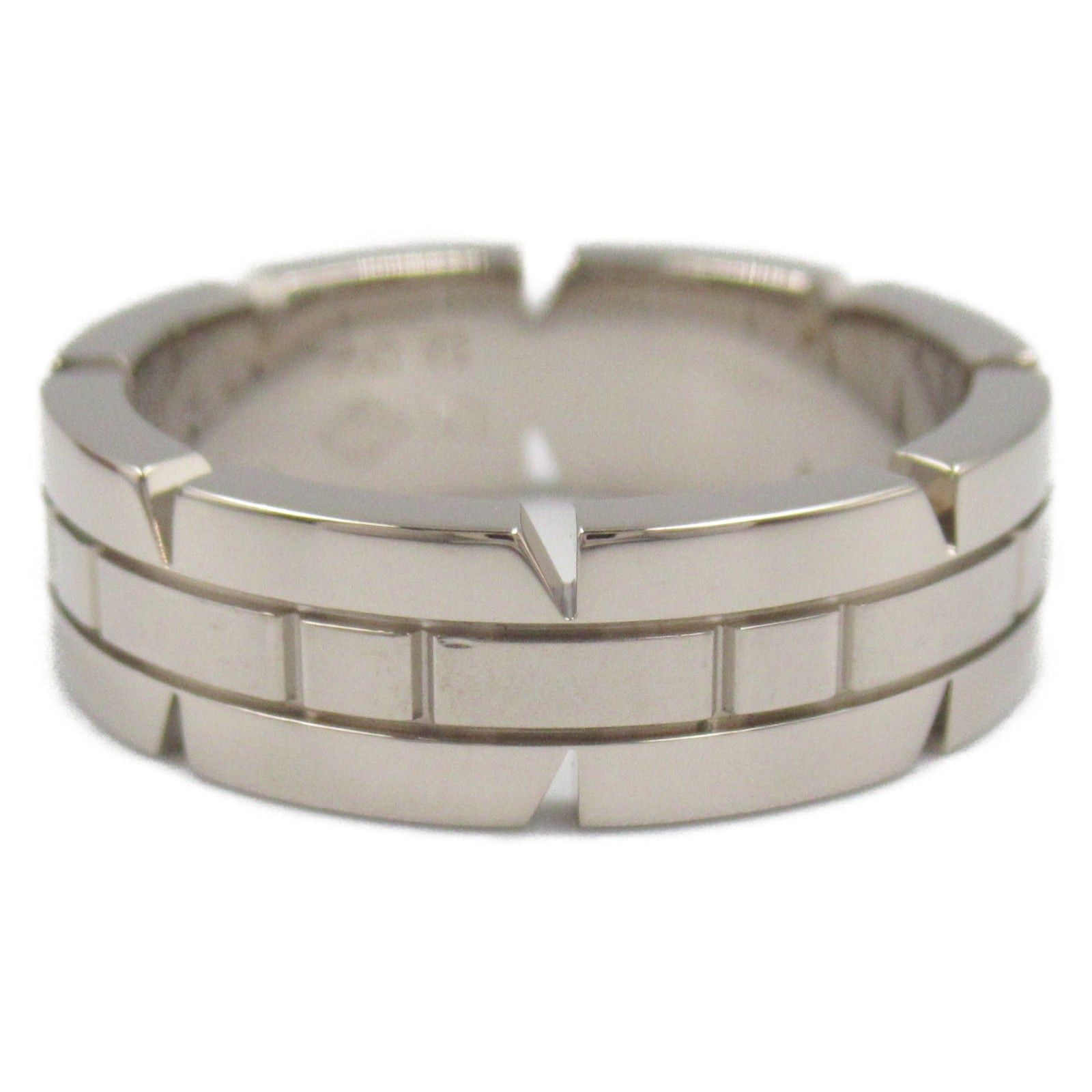 Cartier Cartier Tank Francaise Ring K18Wg (White Gold) Silver Size ONE SIZE - 3 Thumbnail