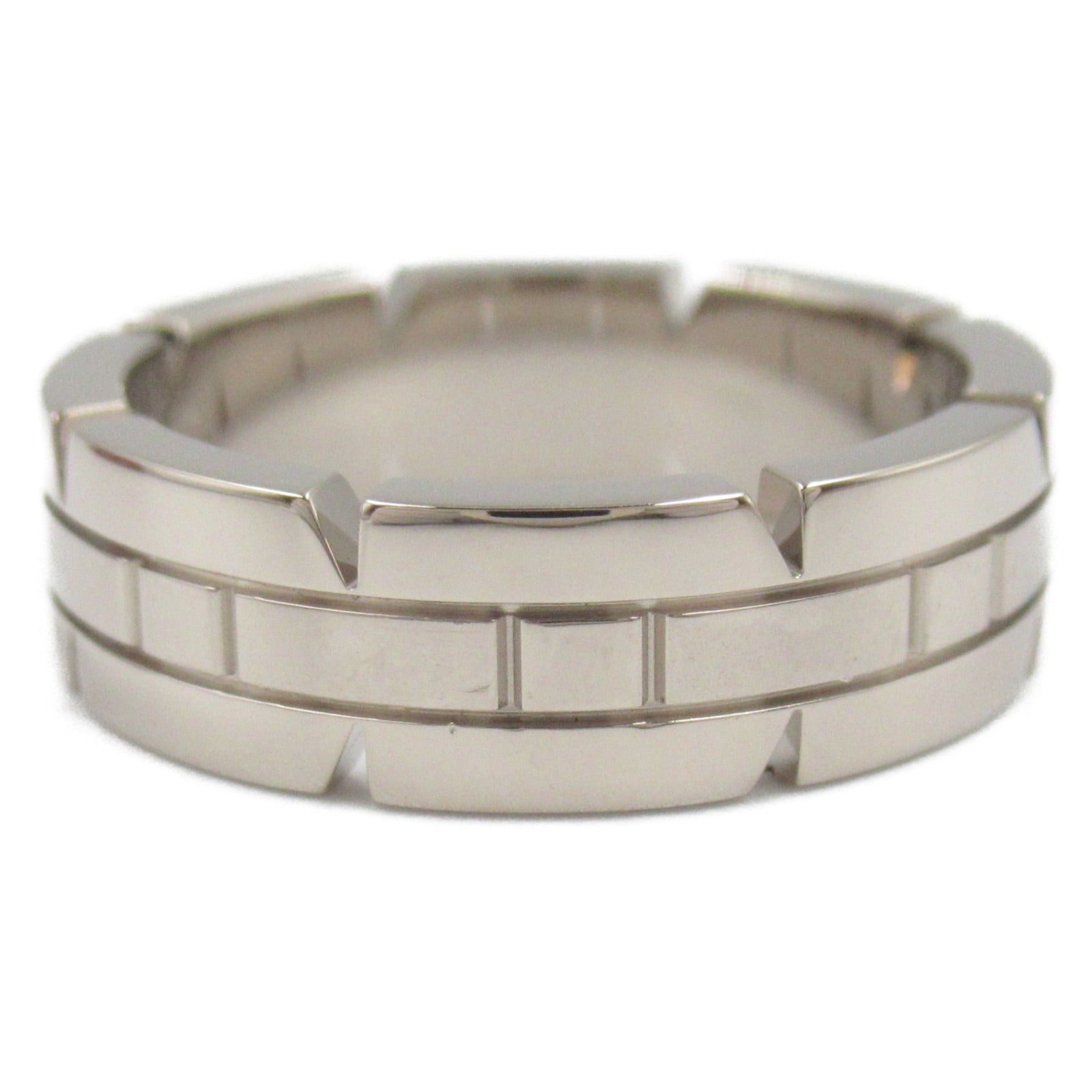 Cartier Cartier Tank Francaise Ring K18Wg (White Gold) Silver Size ONE SIZE - 2 Thumbnail