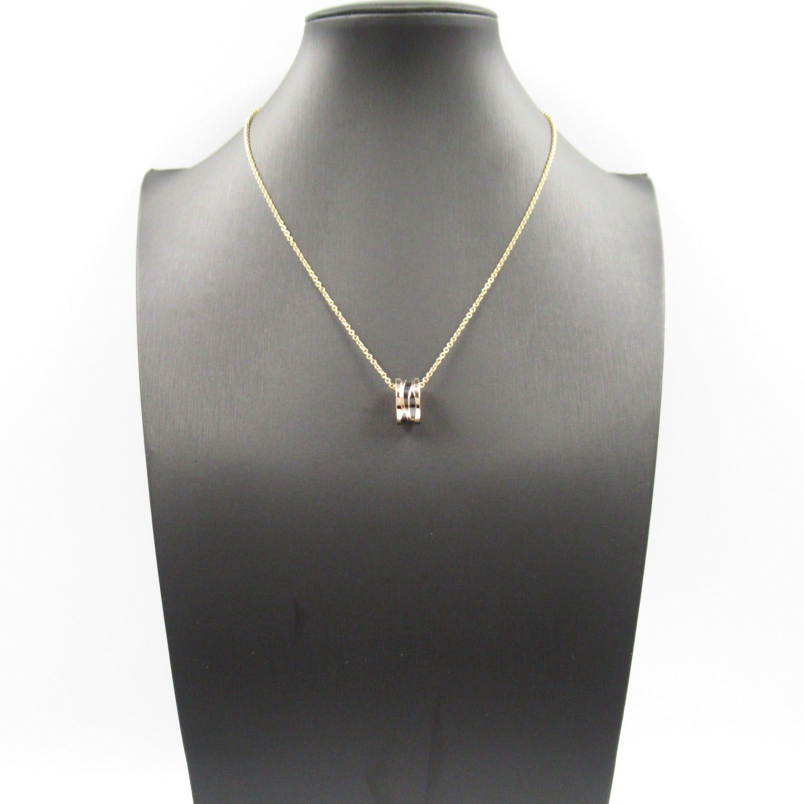 Bvlgari Bvlgari B Zero One Design Legend Necklace Ceramic K18Pg (Pink Gold) Black Gold Size ONE SIZE - 9 Thumbnail