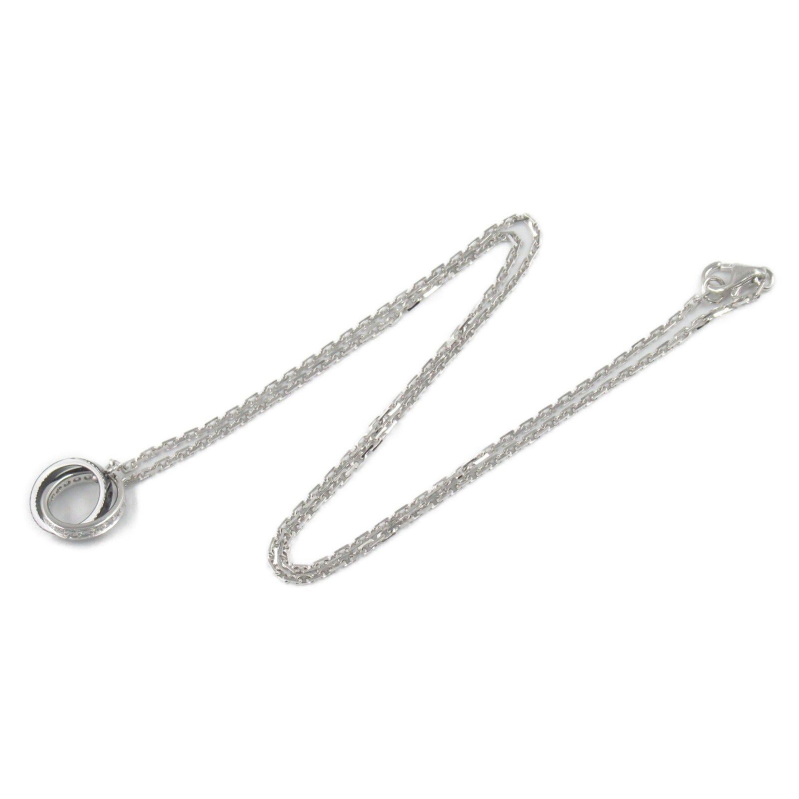 Cartier Cartier Baby Love Necklace Diamond Ceramic K18Wg (White Gold) Clear Size ONE SIZE - 3 Thumbnail