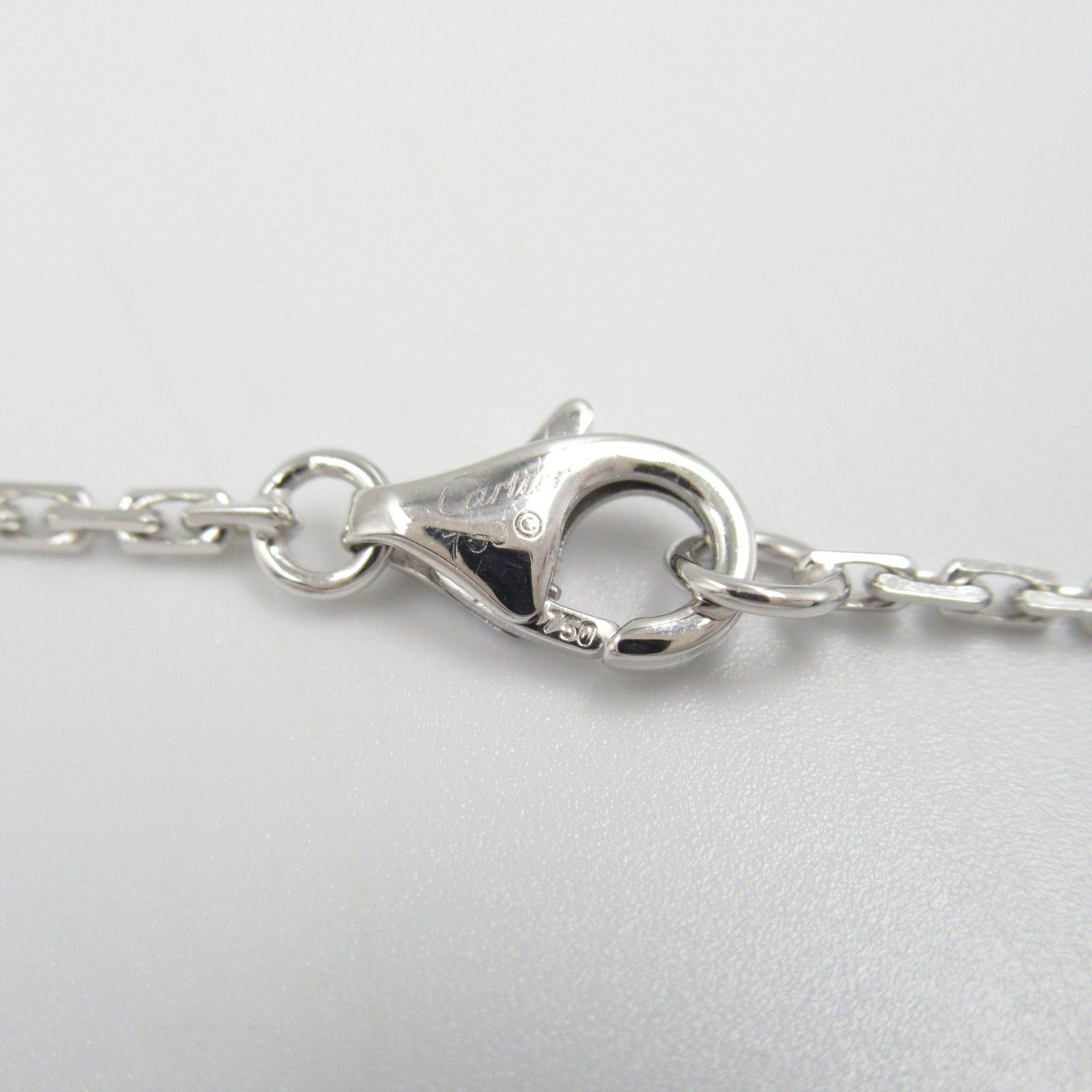 Cartier Cartier Baby Love Necklace Diamond Ceramic K18Wg (White Gold) Clear Size ONE SIZE - 4 Thumbnail
