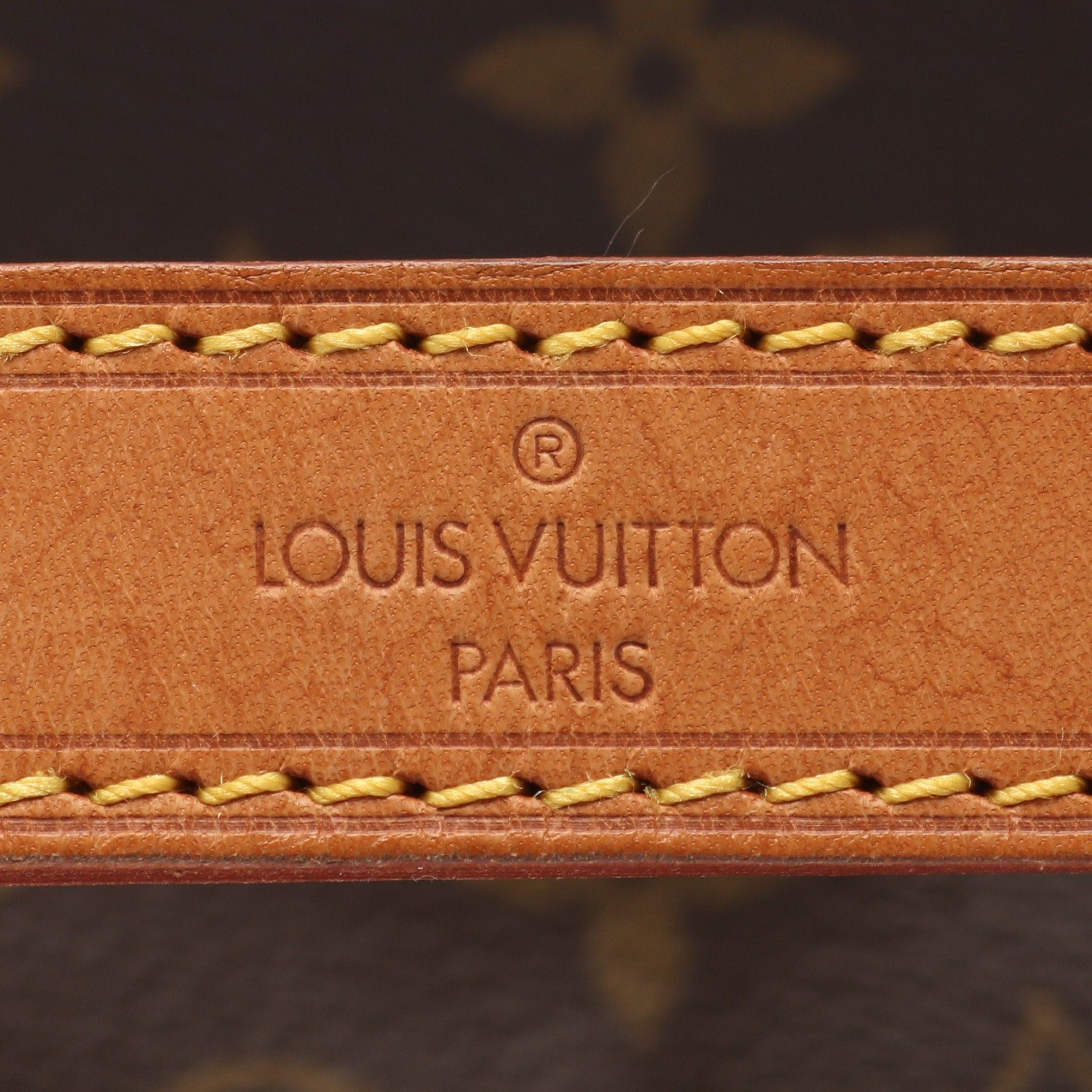 Louis Vuitton Louis Vuitton Noe Monogram Shoulder Bag Leather Brown Size ONE SIZE - 4 Thumbnail