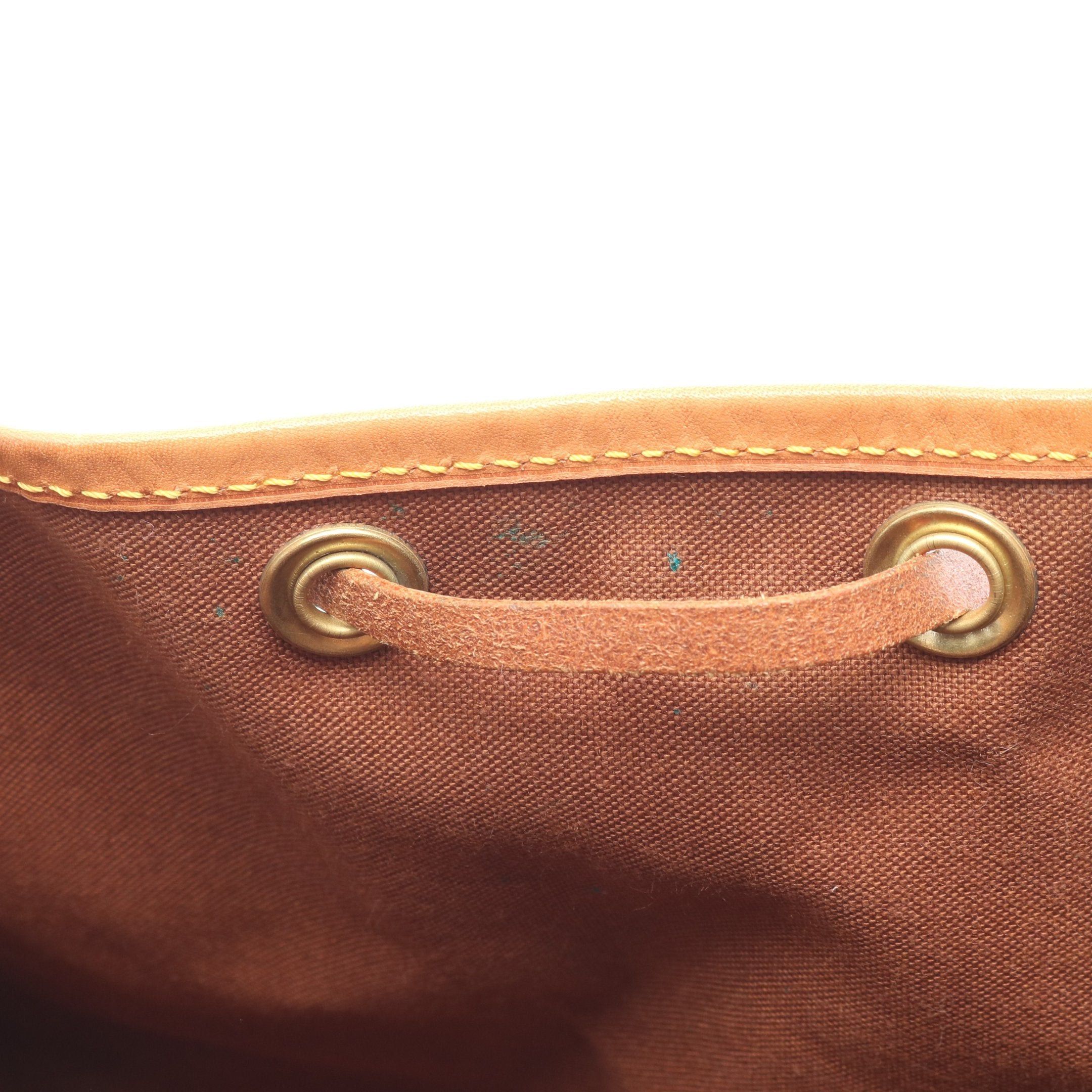Louis Vuitton Louis Vuitton Noe Monogram Shoulder Bag Leather Brown Size ONE SIZE - 11 Thumbnail