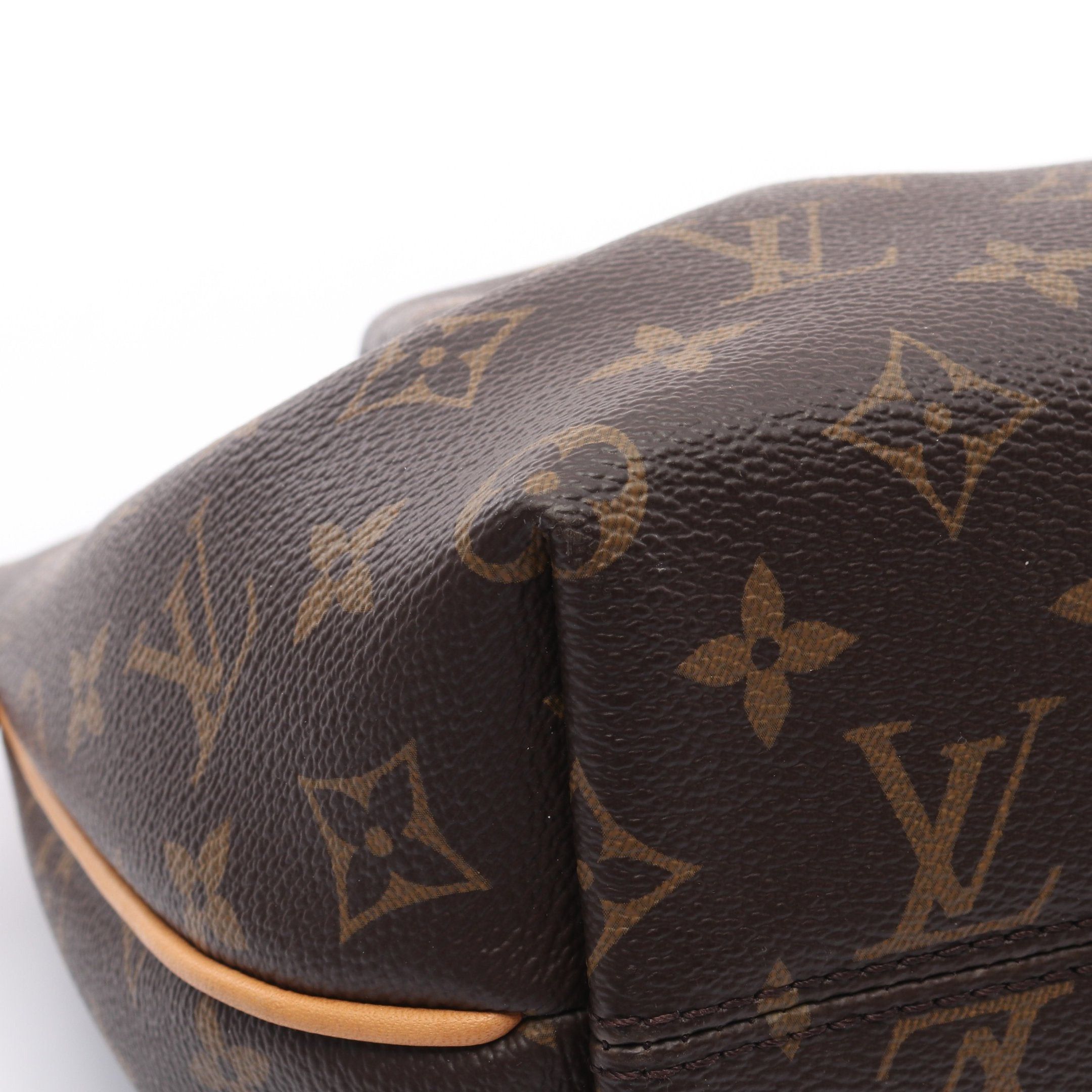 Louis Vuitton Louis Vuitton Turen Pm Monogram Handbag Leather Brown Size ONE SIZE - 7 Thumbnail