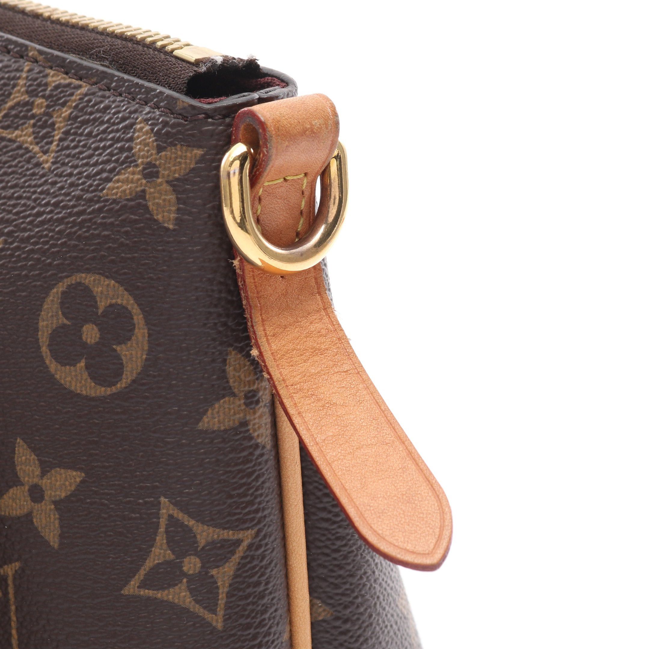 Louis Vuitton Louis Vuitton Turen Pm Monogram Handbag Leather Brown Size ONE SIZE - 12 Thumbnail