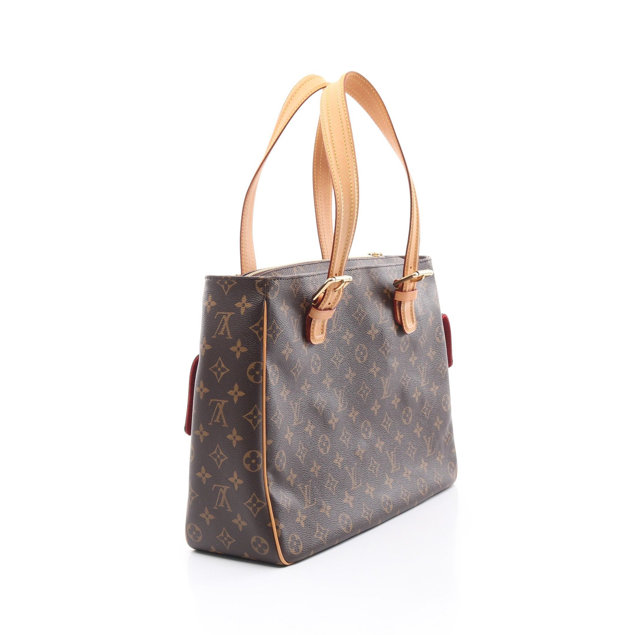 Louis Vuitton Louis Vuitton Multi-Priest Monogram Handbag Leather Brown Size ONE SIZE - 2 Thumbnail