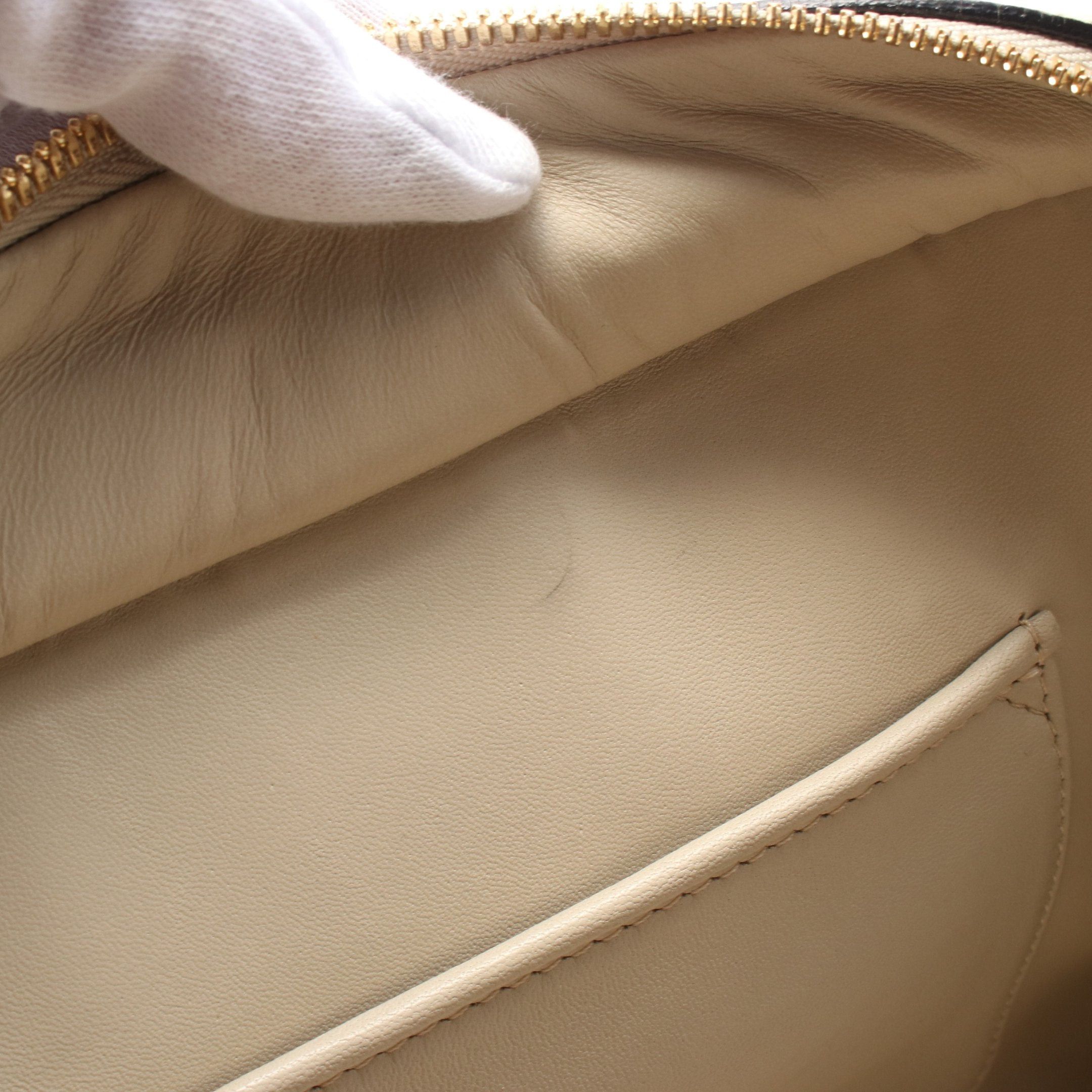 Loewe Loewe Handbag Tricolor Leather Beige Brown Bordeaux Size ONE SIZE - 5 Thumbnail
