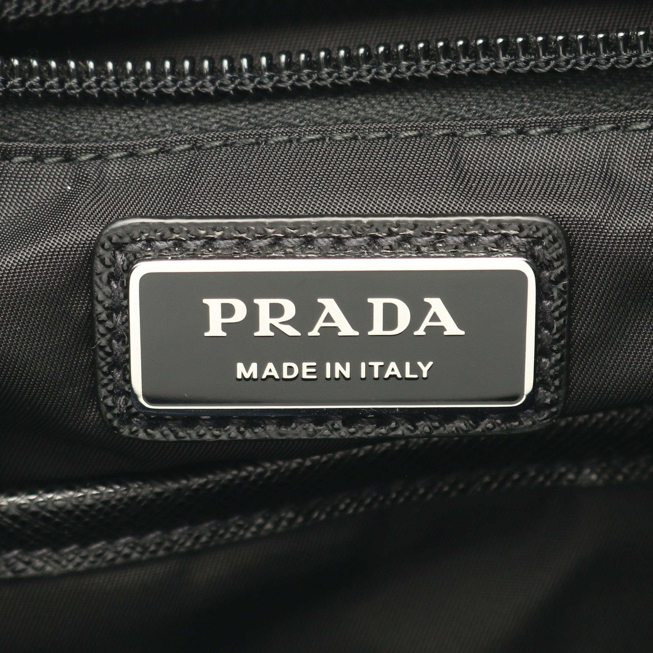 Prada Prada Re-Nylon Backpack Rucksack Nylon Saffiano Leather Black Size ONE SIZE - 4 Thumbnail