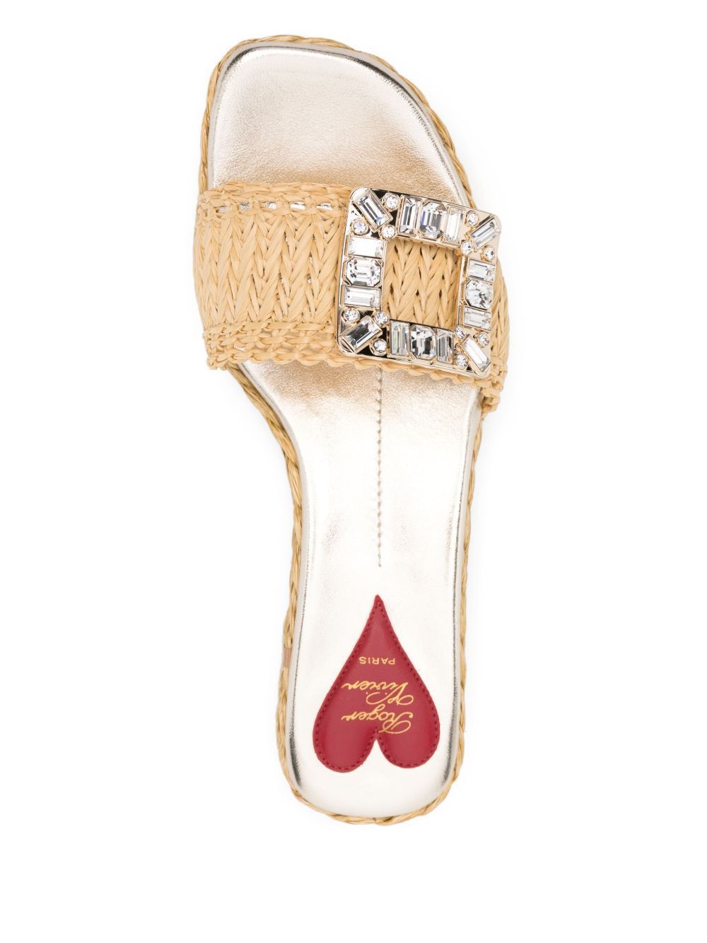Roger Vivier STRAW SANDALS Size US 9 / IT 39 - 4 Thumbnail