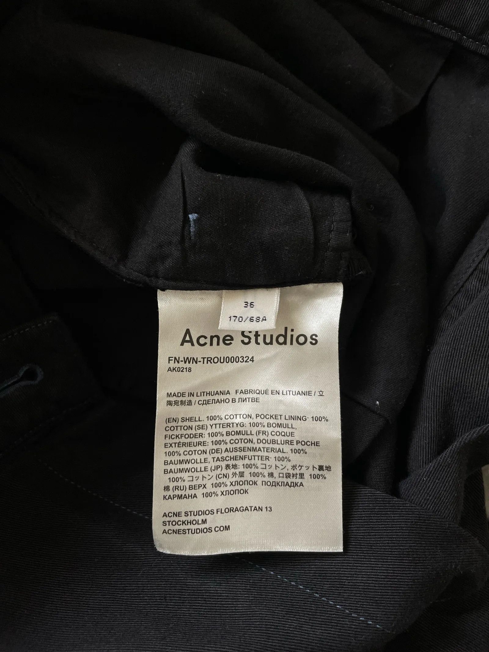 Acne Studios Acne Studios Pants Size 26" / US 2 / IT 38 - 3 Thumbnail