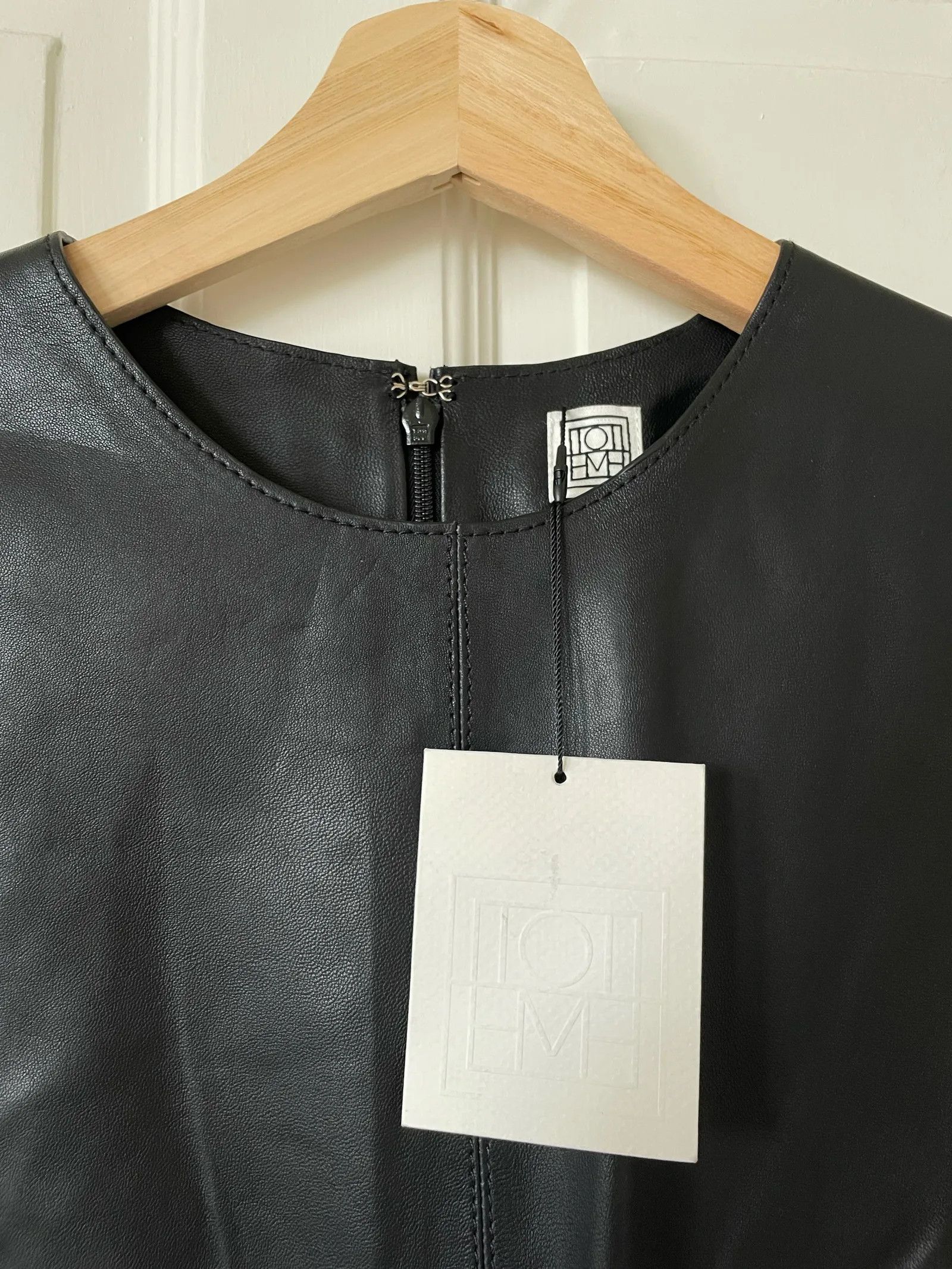 Toteme Toteme Panelled Leather Dress Dress Size XS / US 0-2 / IT 36-38 - 2 Thumbnail