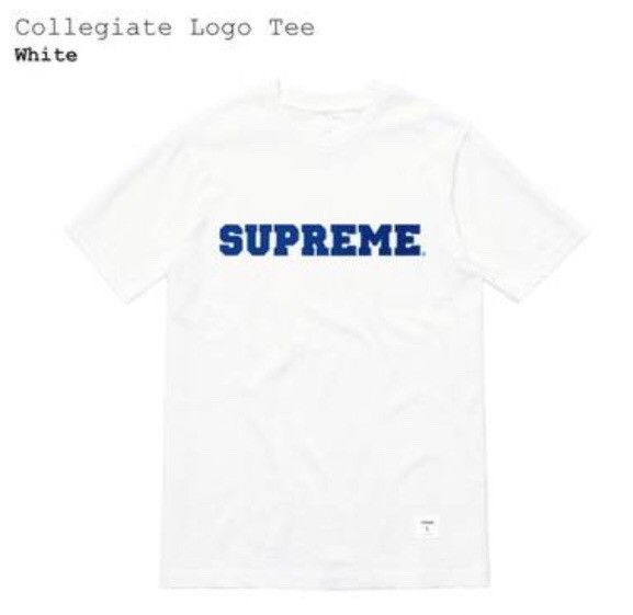 Supreme Collegiate Logo Tee | Grailed