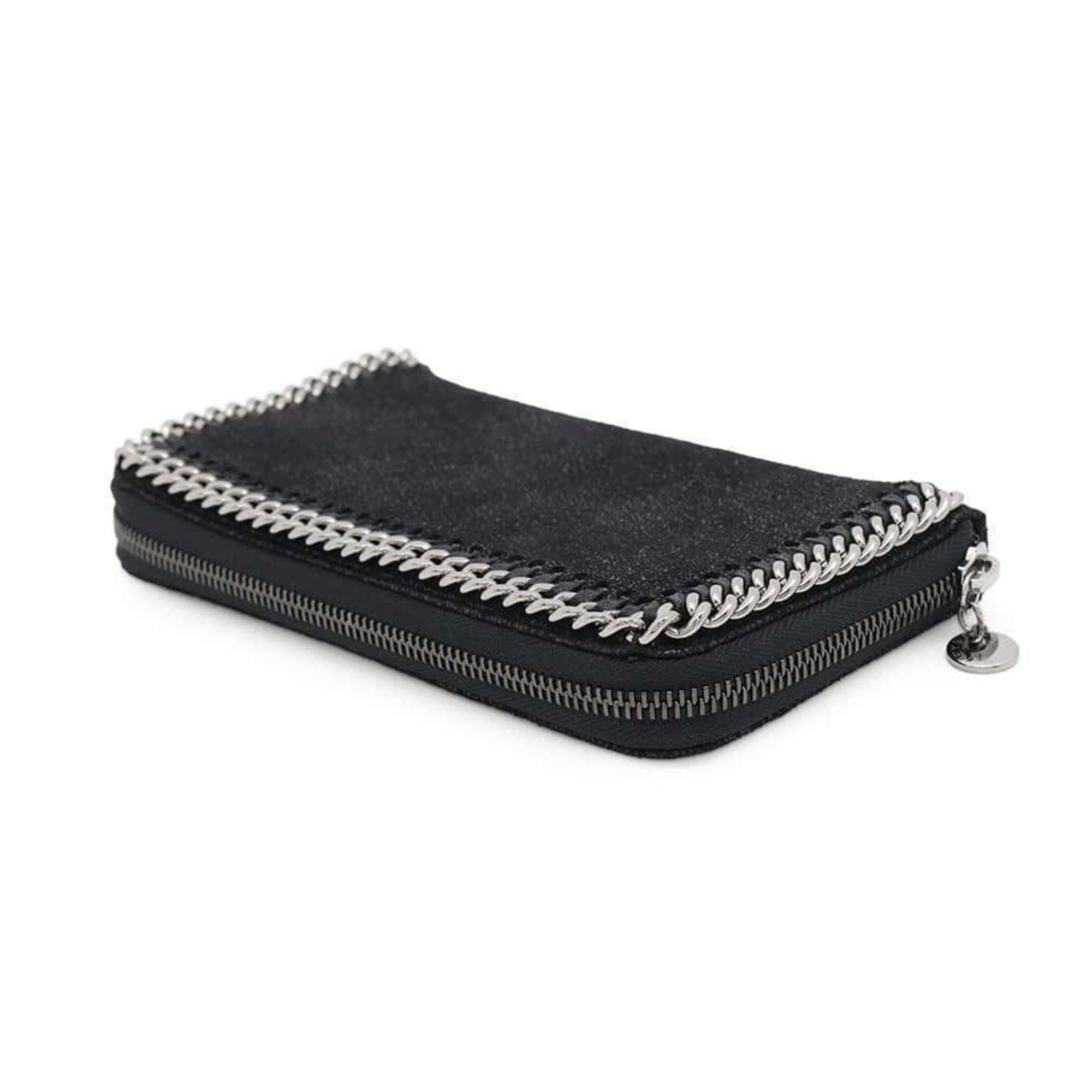 Stella McCartney Stella McCartney Long Wallet Falabella Zip Continental 434750 Black Size ONE SIZE - 2 Thumbnail