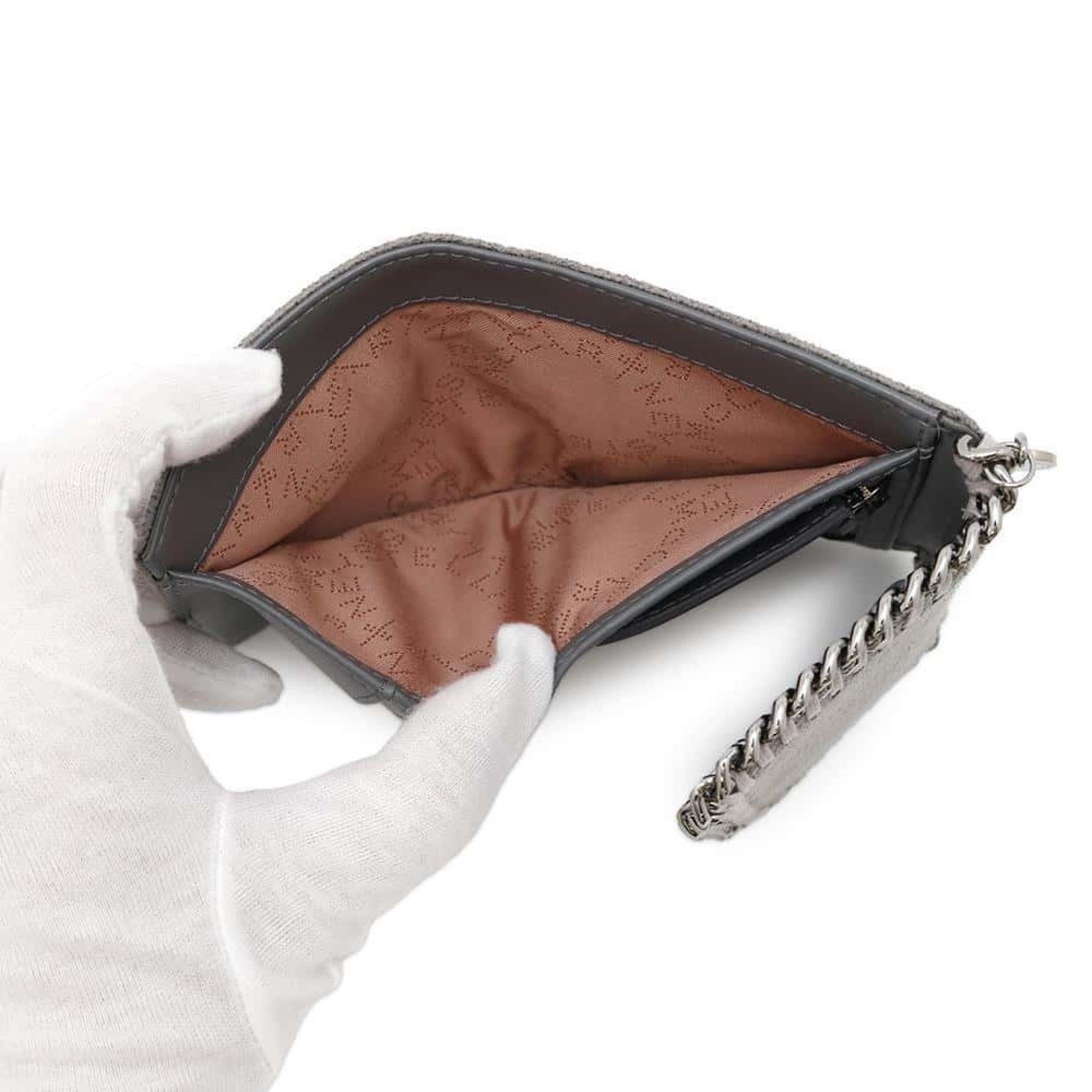 Stella McCartney Stella McCartney Tri-fold Wallet Falabella Compact Size ONE SIZE - 5 Thumbnail