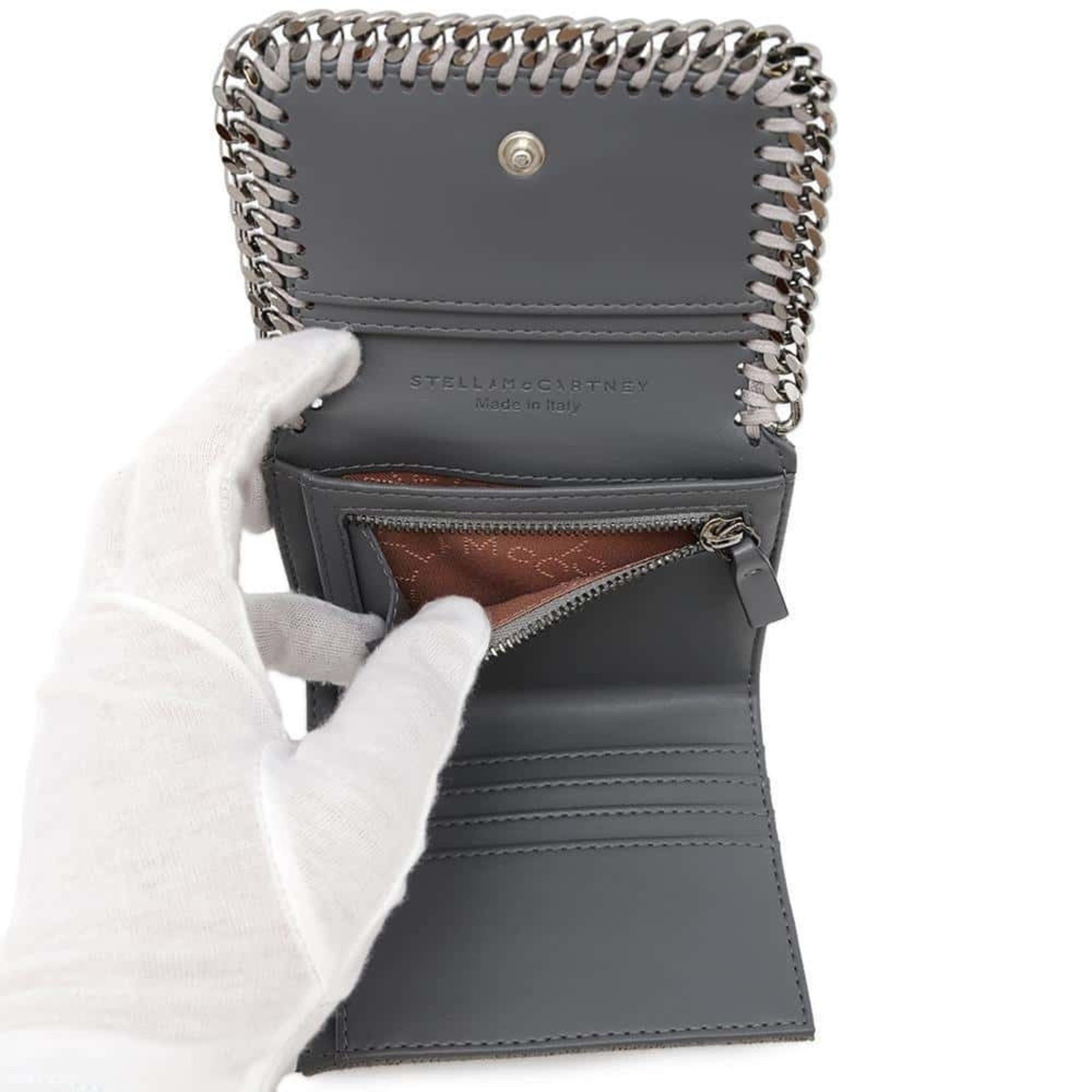 Stella McCartney Stella McCartney Tri-fold Wallet Falabella Compact Size ONE SIZE - 6 Thumbnail