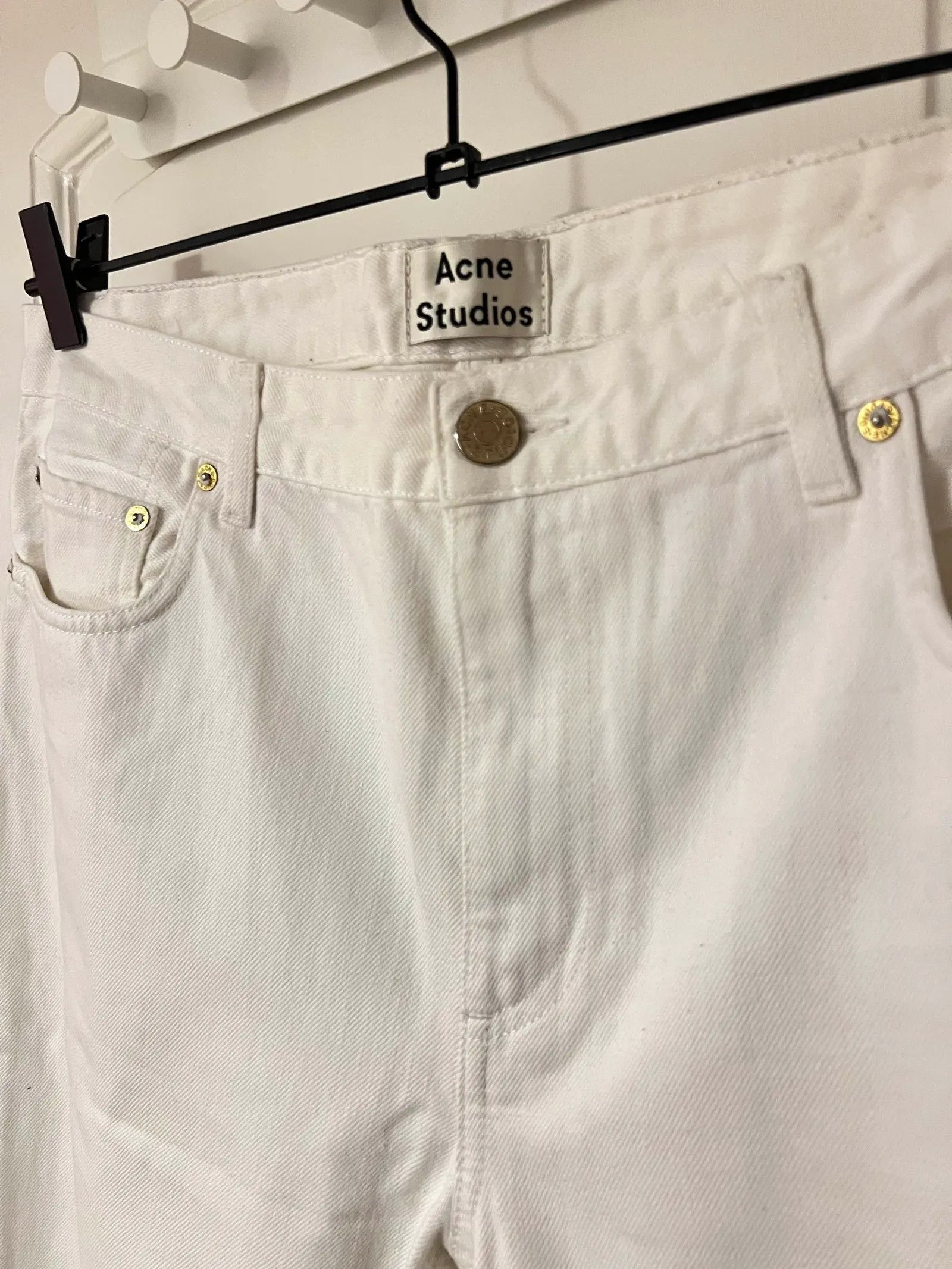 Acne Studios Acne Studios Pop white Jeans Size 28" / US 6 / IT 42 - 2 Thumbnail